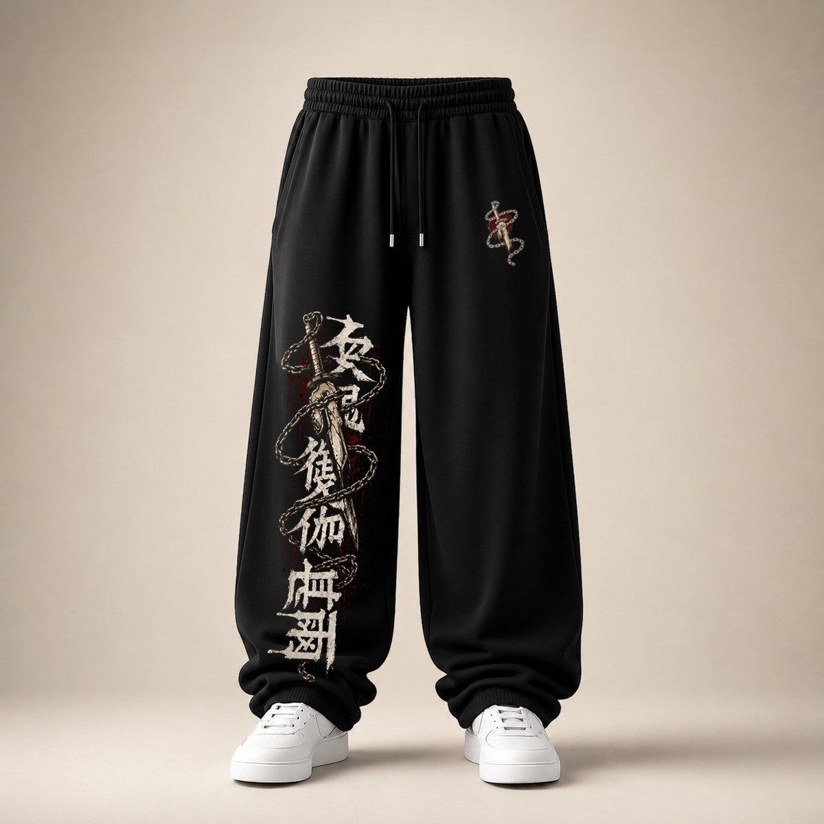 Blade Oath Baggy Pant — Black clean product image