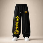 Naruto Volt Baggy Pant — Black clean product image