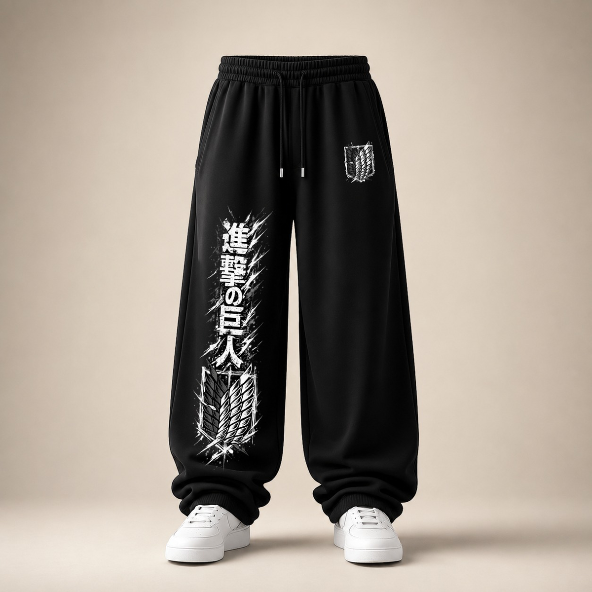 Scout Wings Baggy Pant — Black clean product image