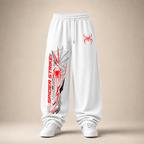 Spider Strike Baggy Pant — White clean product image