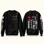 Valhalla sweatshirt front and back